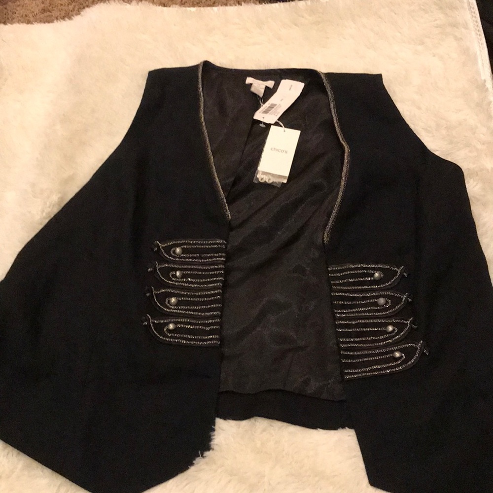 Chico’s Banded Grandeur Vest